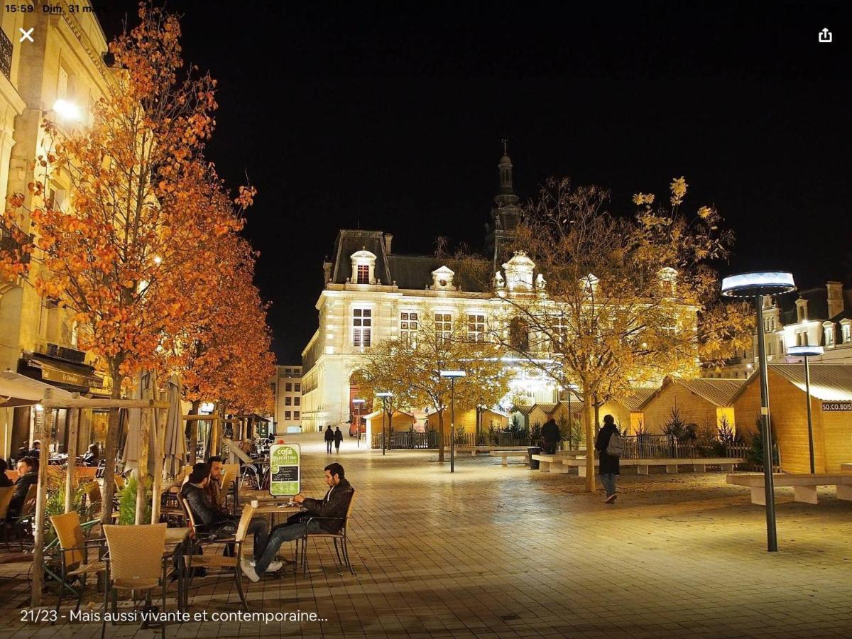 13 Boulvard Solferino T2 Agreable Pour Deux Pers Poitiers Buitenkant foto